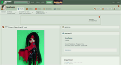 Desktop Screenshot of lovehaze.deviantart.com