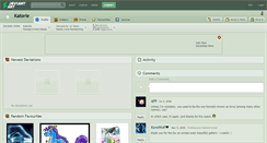 Desktop Screenshot of katorie.deviantart.com