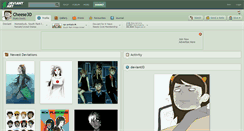 Desktop Screenshot of cheese3d.deviantart.com