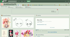 Desktop Screenshot of kawaiikitsunechan908.deviantart.com