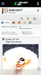 Mobile Screenshot of andrroid17.deviantart.com