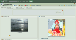 Desktop Screenshot of fluffyfoxsoul.deviantart.com