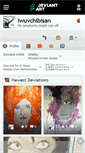 Mobile Screenshot of iwuvchibisan.deviantart.com