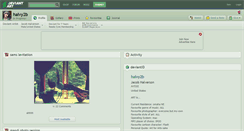 Desktop Screenshot of halvy2b.deviantart.com
