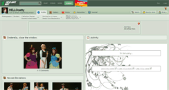 Desktop Screenshot of hellocatty.deviantart.com