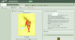 Desktop Screenshot of elemental-animals.deviantart.com
