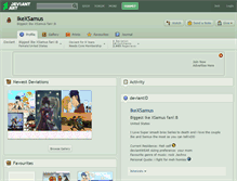 Tablet Screenshot of ikexsamus.deviantart.com