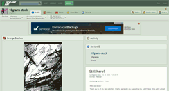 Desktop Screenshot of 10grams-stock.deviantart.com