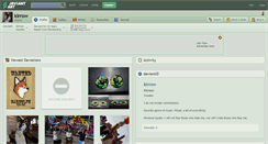 Desktop Screenshot of kirrow.deviantart.com