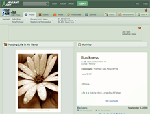 Tablet Screenshot of jpp.deviantart.com
