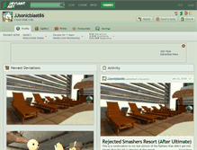 Tablet Screenshot of jjsonicblast86.deviantart.com