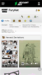 Mobile Screenshot of furykat.deviantart.com