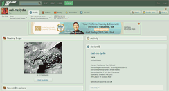 Desktop Screenshot of call-me-lydia.deviantart.com