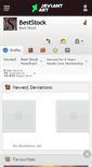 Mobile Screenshot of beststock.deviantart.com