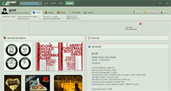 Desktop Screenshot of groaf.deviantart.com