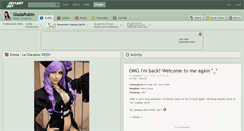 Desktop Screenshot of giadarobin.deviantart.com