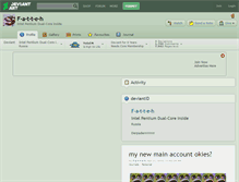 Tablet Screenshot of f-a-t-t-e-h.deviantart.com