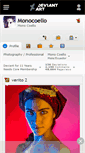 Mobile Screenshot of monocoello.deviantart.com