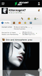 Mobile Screenshot of killerangel47.deviantart.com