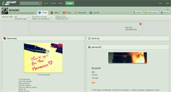 Desktop Screenshot of krixgirl.deviantart.com