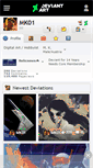 Mobile Screenshot of mk01.deviantart.com