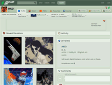 Tablet Screenshot of mk01.deviantart.com