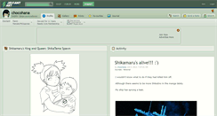 Desktop Screenshot of chocohana.deviantart.com