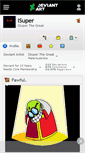 Mobile Screenshot of isuper.deviantart.com