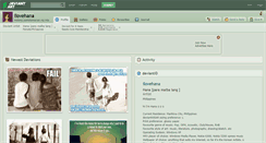 Desktop Screenshot of ilovehana.deviantart.com