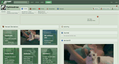 Desktop Screenshot of faebloodrose.deviantart.com