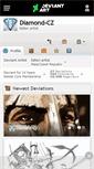 Mobile Screenshot of diamond-cz.deviantart.com