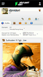 Mobile Screenshot of djmidori.deviantart.com