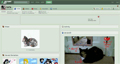 Desktop Screenshot of keria.deviantart.com