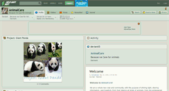 Desktop Screenshot of animalcare.deviantart.com