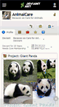 Mobile Screenshot of animalcare.deviantart.com