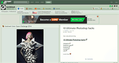 Desktop Screenshot of luciekout.deviantart.com