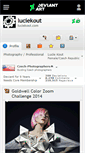 Mobile Screenshot of luciekout.deviantart.com