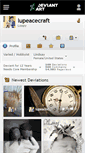 Mobile Screenshot of lupeacecraft.deviantart.com