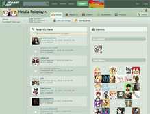 Tablet Screenshot of hetalia-roleplay.deviantart.com