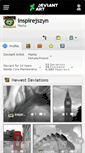 Mobile Screenshot of inspirejszyn.deviantart.com