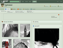 Tablet Screenshot of inspirejszyn.deviantart.com