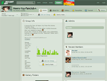 Tablet Screenshot of heero-yuy-fanclub.deviantart.com