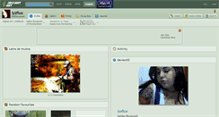 Desktop Screenshot of lyzflux.deviantart.com