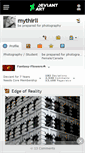 Mobile Screenshot of mythirll.deviantart.com