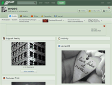 Tablet Screenshot of mythirll.deviantart.com
