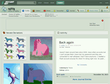 Tablet Screenshot of ogiltig.deviantart.com