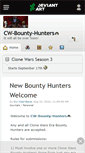 Mobile Screenshot of cw-bounty-hunters.deviantart.com