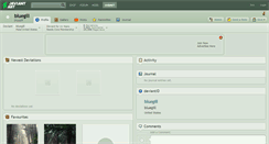 Desktop Screenshot of bluegill.deviantart.com
