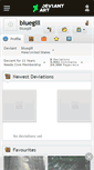 Mobile Screenshot of bluegill.deviantart.com