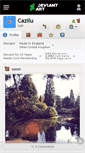 Mobile Screenshot of cazilu.deviantart.com